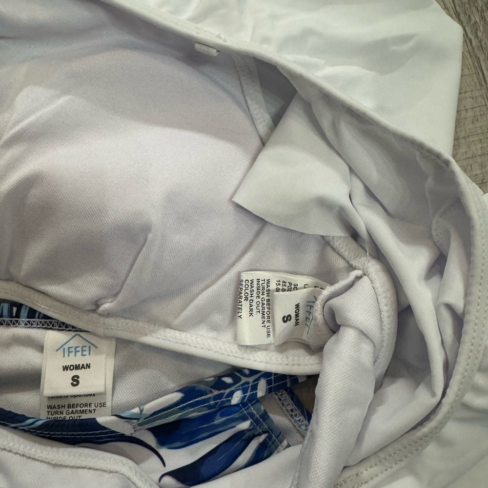 White Off-Shoulder Bikini Set - Picture 13 of 13